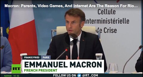 "Ongoing French Riots: The Impact of Parents, Video Games, and Internet"