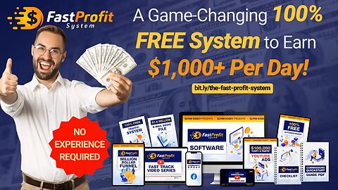 NEW for 2025: Get the Fast Profit System 100% FREE – Earn $1,000+/Day with No Experience!
