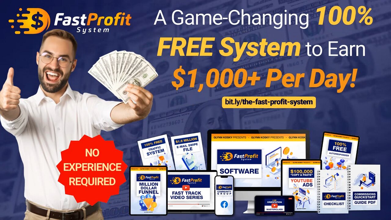 NEW for 2025: Get the Fast Profit System 100% FREE – Earn $1,000+/Day with No Experience!
