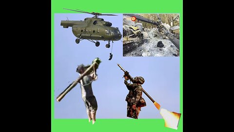 Myanmar MI 17 got shot down by FN6 guidance missiles