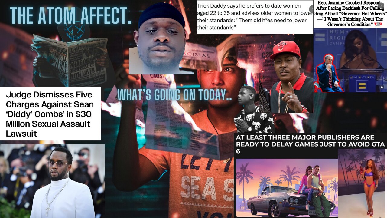 Judge Dismisses 5 charges against Diddy, Rep.Crockett facing "Hot Wheels" backlash, and more.. #fyp