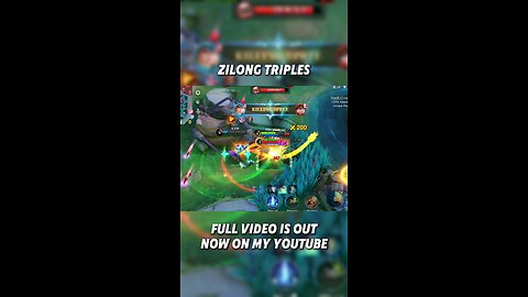 Zilong Triplessss #mobilelegends #mobilelegendsbangbang #mlbb #moba #mobilegaming #zilong