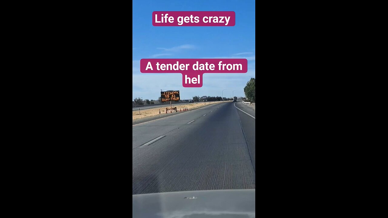 tender date from hell?