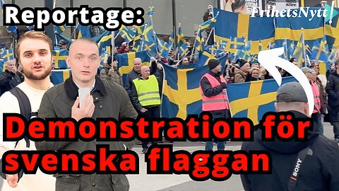 "Bara svenska flaggor överallt - HELT FANTASTISKT" - Reportage