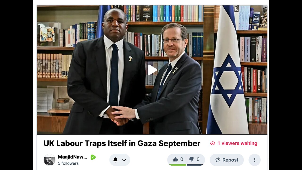 UK Labour Traps Itself in Gaza September