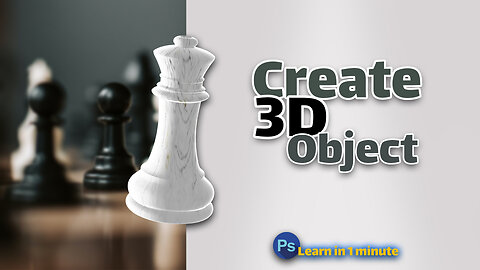 Create 3D Object in Photoshop