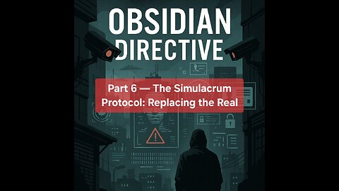 Part 6 — The Simulacrum Protocol: Replacing the Real