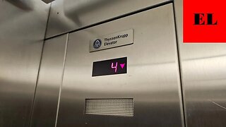 Weird Thyssenkrupp Oildraulic Hydraulic Elevator - NCSU 111 Lampe Drive (Raleigh, NC)