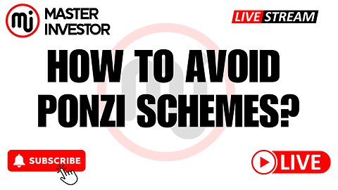 How To Avoid Ponzi Schemes? Discover ways to spot scams when investing #wealth #business #freedom
