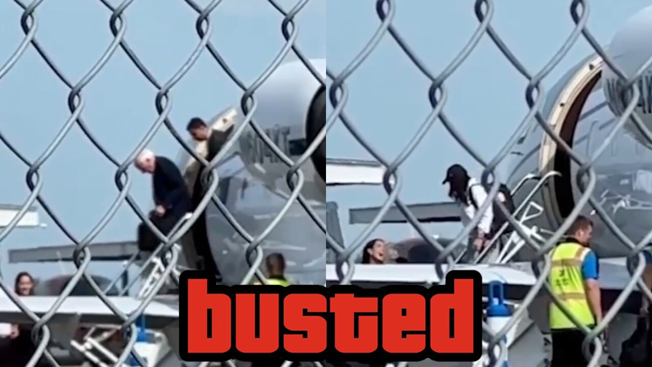 AOC & Bernie Sanders CAUGHT flying $15K-an-hour private jet for their "Fight Oligarchy" tour