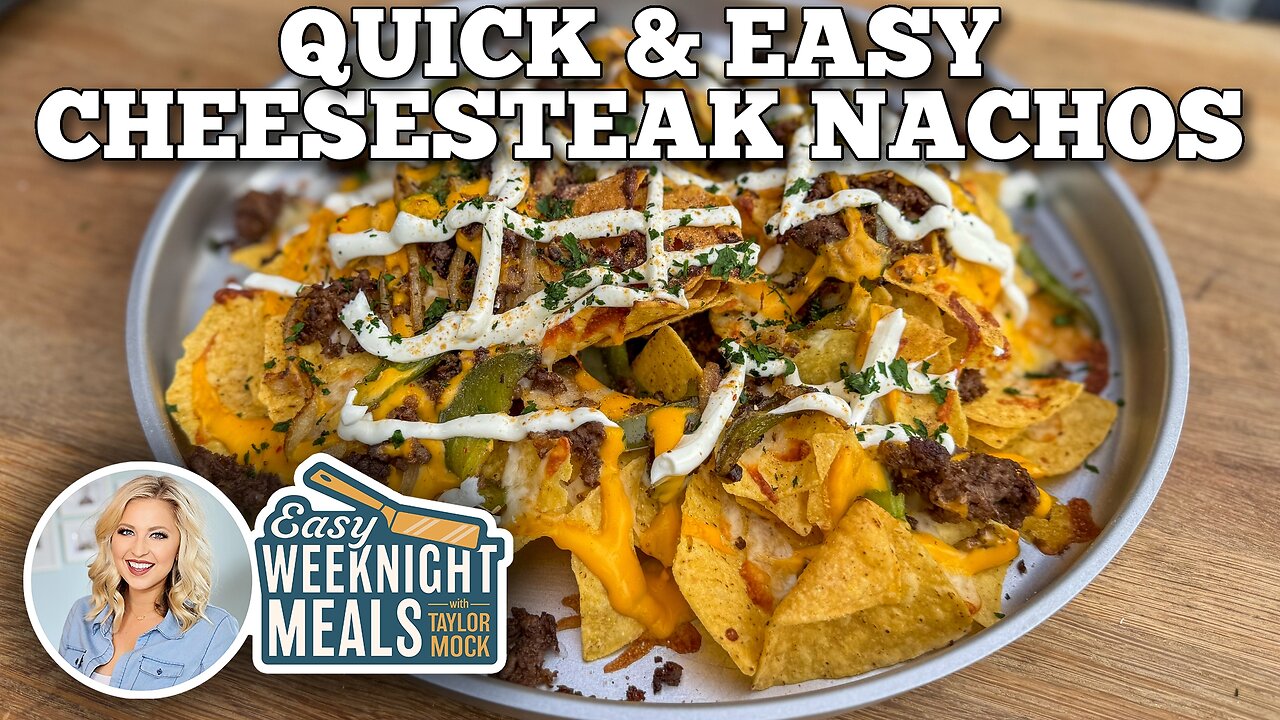 Easy Weeknight Meal: Cheesesteak Nachos | Blackstone Griddles