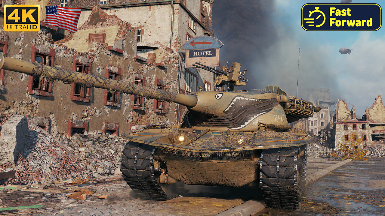 T57 Heavy - Ruinberg - World of Tanks - WoT - FastForward