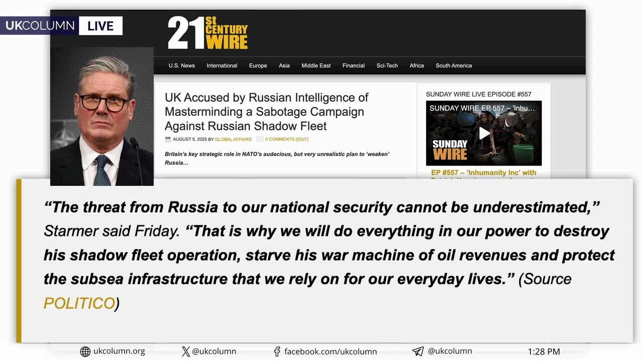 Threats, Blame, and Shadow Battles Beyond Putin | UK Column News