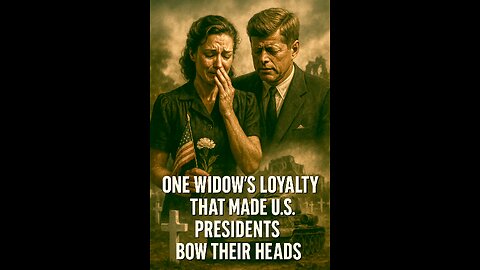 One Widow’s Loyalty That Made U.S. Presidents Bow Their Heads