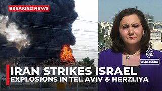 Iran strikes Tel Aviv and Herzliya in broad daylight after a senior Iranian general was killed