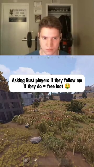 Asking people if they follow me