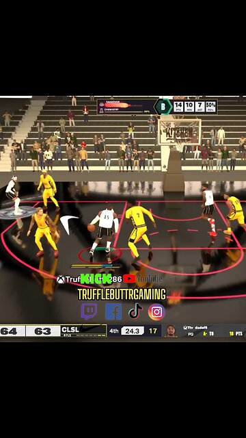 #POINTCENTER Go Ahead Bucket And Last Second Block to Seal The Victory. 🏆🏀⛹🏿‍♂️ #fyp #2k25