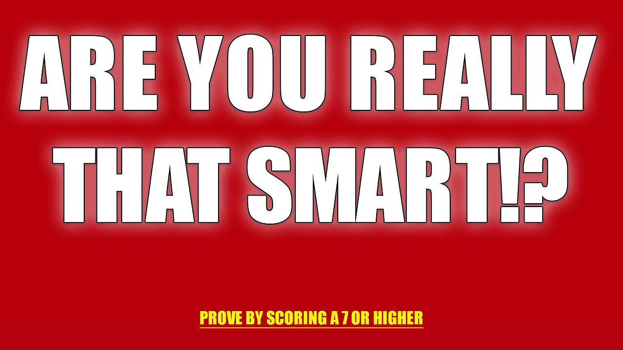 Mixed Trivia For Smart Quizzers