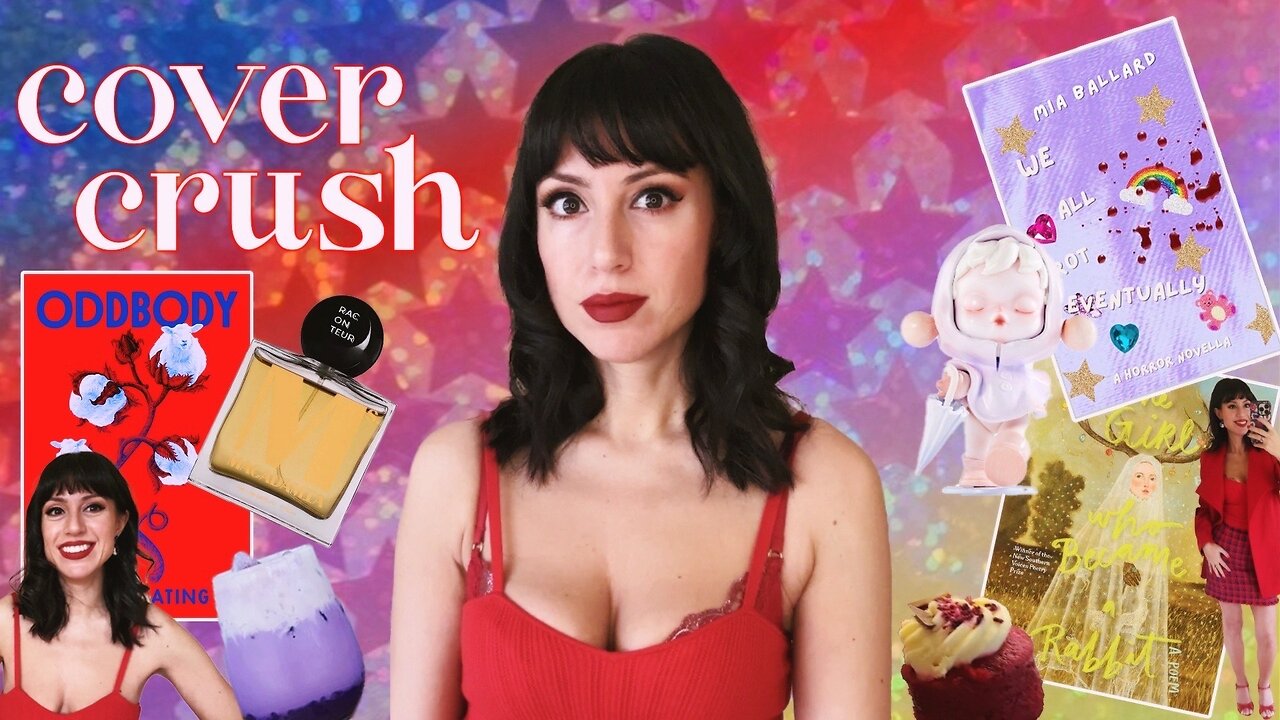 reading books based on cover hotness | cover crush vlog | perfume review | skullpanda
