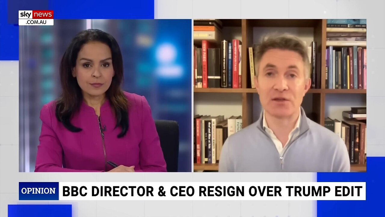 Douglas Murray blasts ‘left-wing blowhard’ British editor for ‘defending’ BBC in Trump scandal