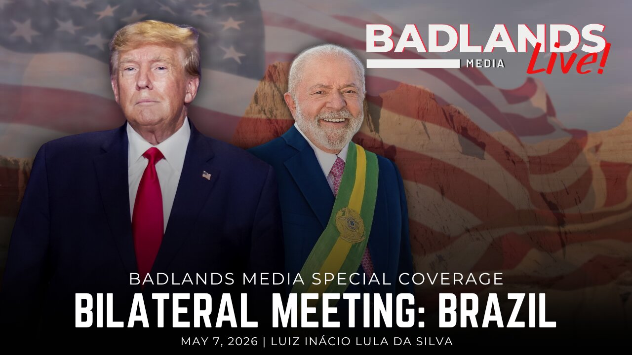 Badlands Media Special Coverage - President Trumps Bilateral Meeting with President Silva
