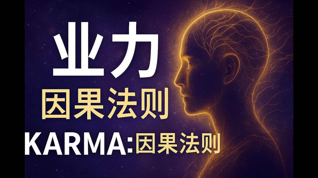 “业力：宇宙的因果法则 | 在不同宗教与哲学中的地位”