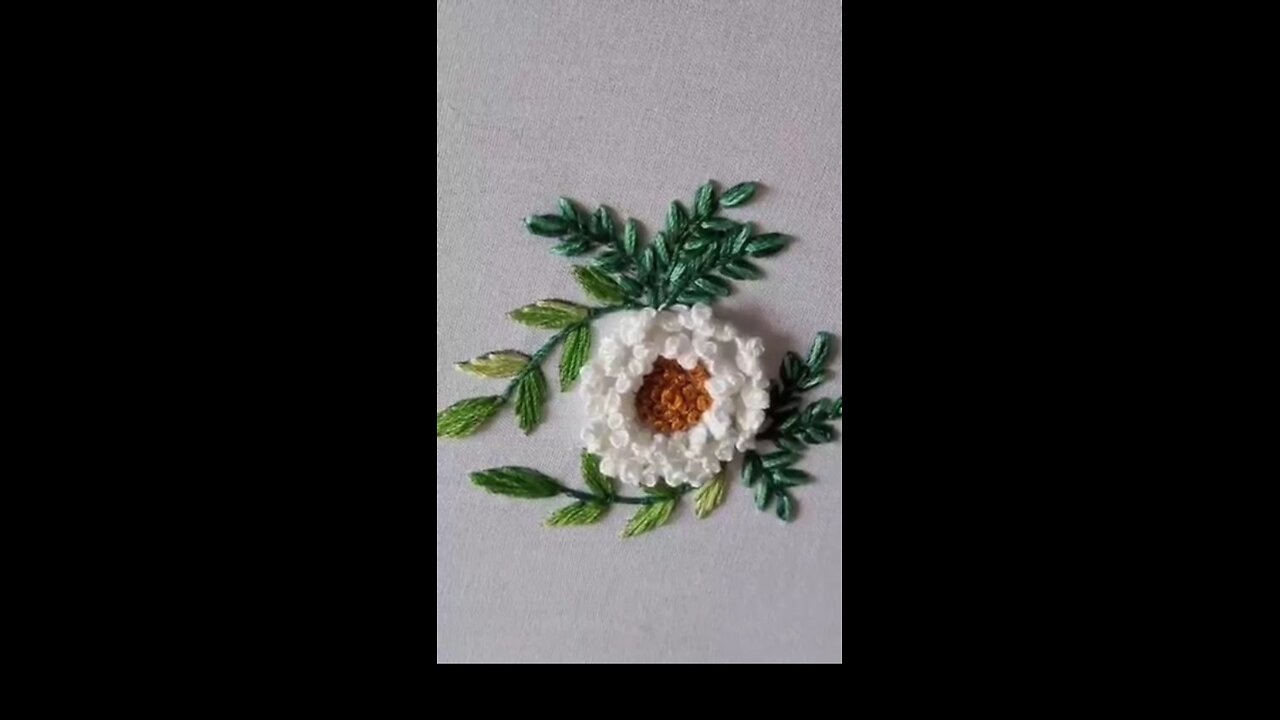 Embroidery design👍🏻💯 #embroiderydesign