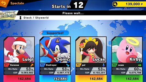 SSBU Online Spectator Mode with Special Characters Quickie 12/19/25 (with Halloween and Xmas Chars)