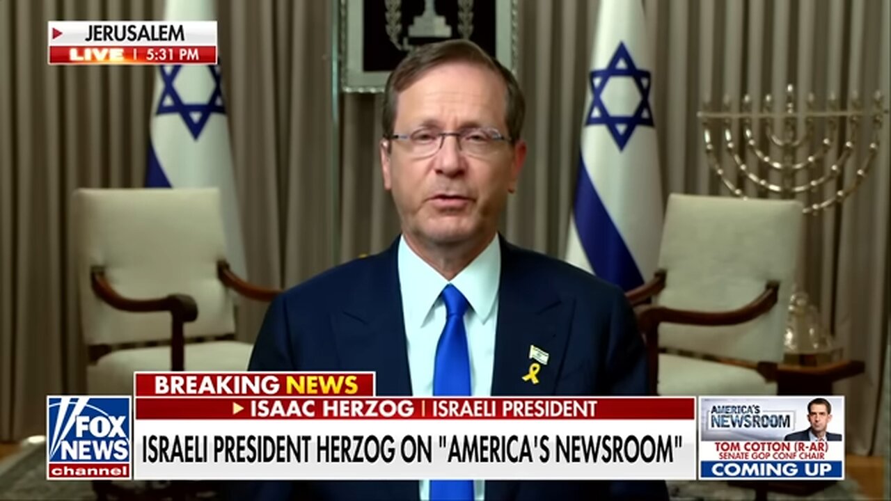 Israel's president sends stern message: 'Get the g------ nukes out of Iran's hands'