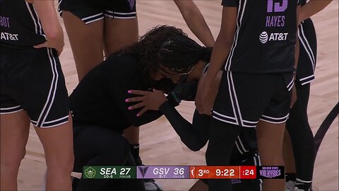 🤕 Thornton HELPED OFF after HARD screen | Golden State Valkyries WNBA women's basketball