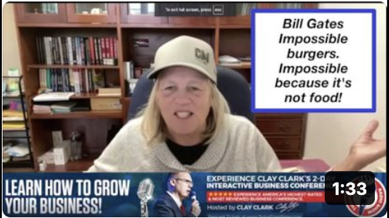 "Bill Gates' Impossible Burgers: Impossible Because They're Not Food!"