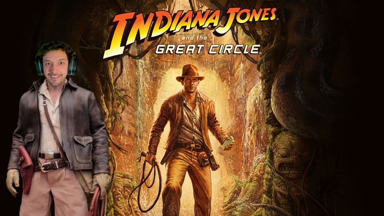 🔴LIVE - INDIANA JONES AND THE GREAT CIRCLE - PLAYTHROUGH PT. 1 (PC)