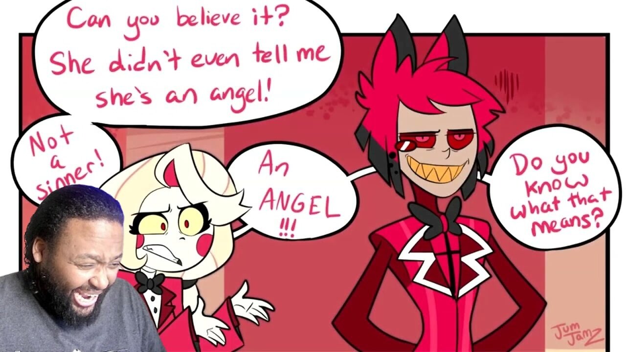 Hazbin Hotel Comic Dubs of 2025 Part 1 Reaction