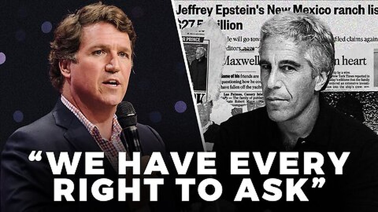 Tucker’s Viral Rant Exposing the Real Reason the Government Won’t Release the Epstein Files