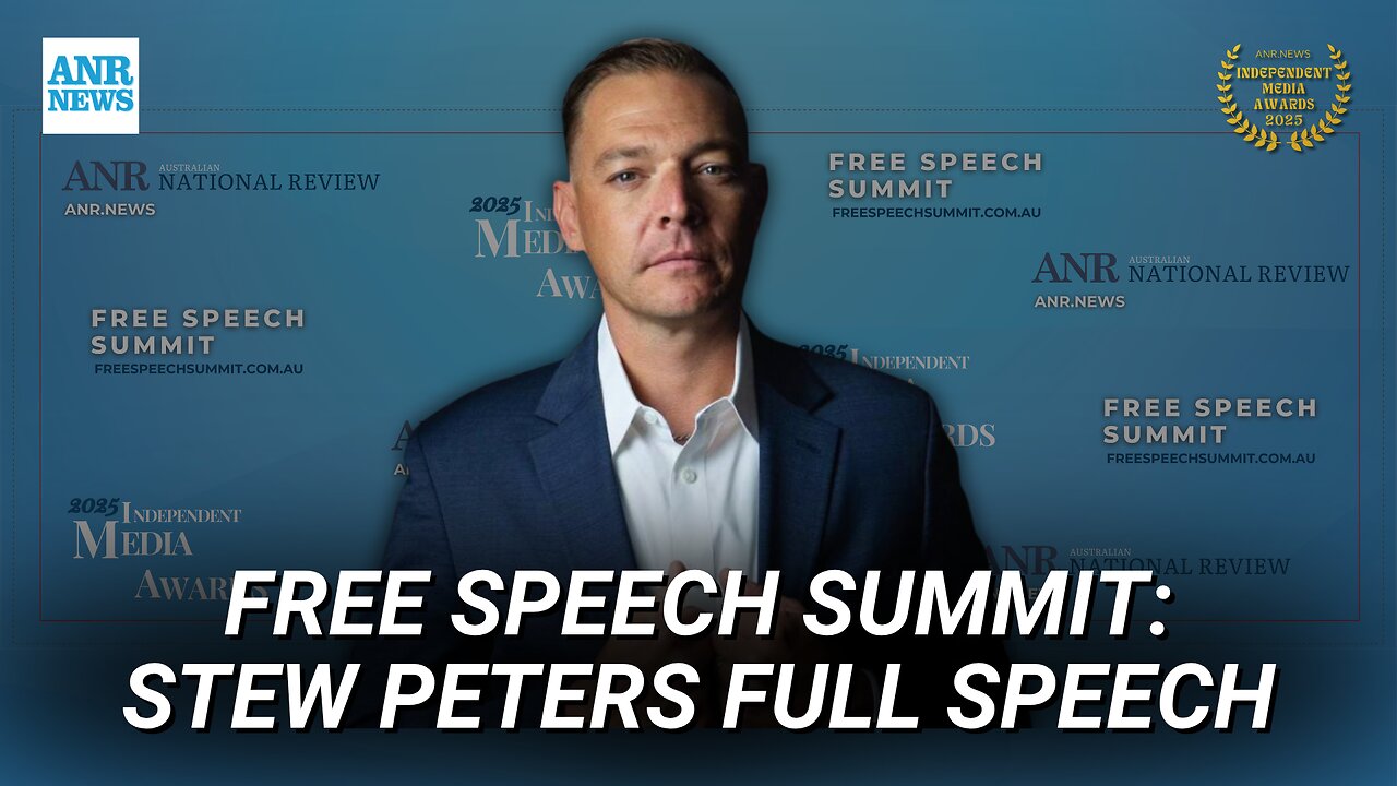 FREE SPEECH SUMMIT: Stew Peters's full speech