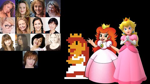 Video Game Voice Comparison- Princess Peach/Toadstool (Super Mario)