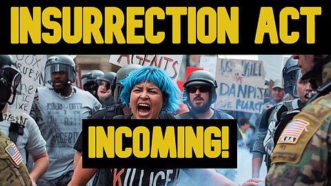 Trump needs to use the Insurrection Act Now!