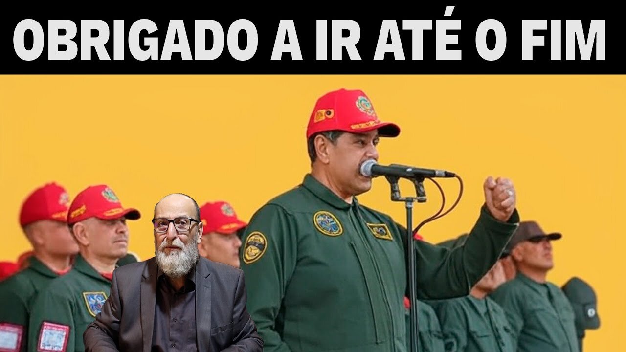 MADURO NÃO FUGIU MAS É "PRISIONEIRO" DO PRÓPRIO PODER