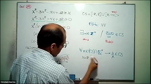 CICLO CHRISTIAM HUERTAS | Semana 21 | Inecuación polinomial de grado superior