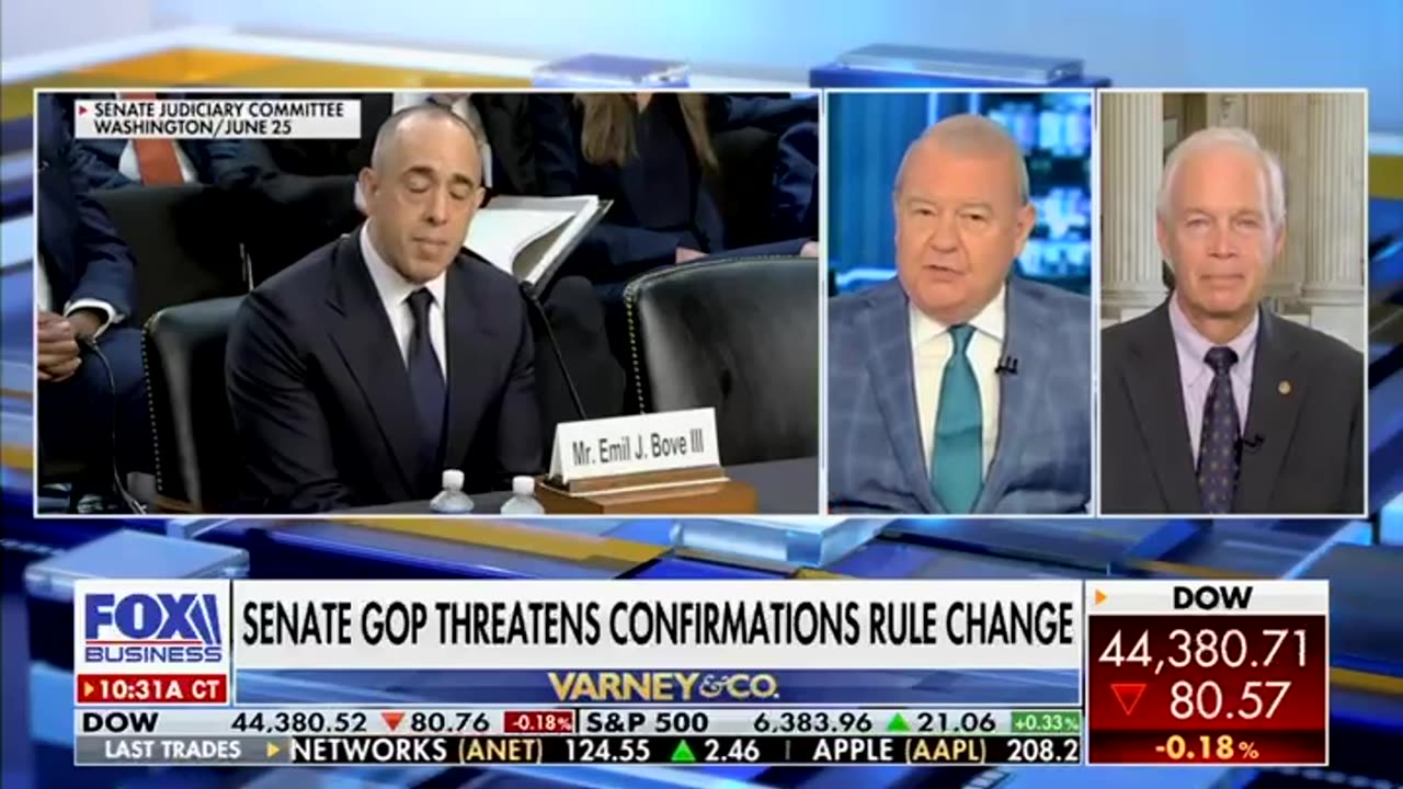 Senator Ron Johnson on Varney & Co. 7.31.25