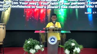 Chimemerim Okoroafor at Redeemed Christian Church Of God, Newport (Chimezie's Son)