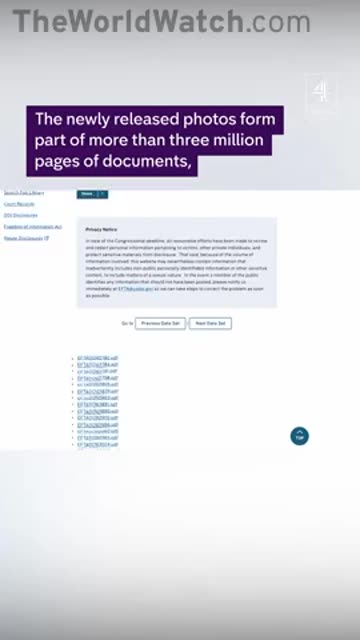 photos of Epstein released by DOJ