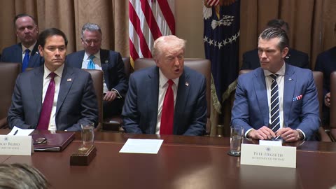 🏛️ PRESIDENT TRUMP HOSTS FIRST CABINET MEETING | FEBRUARY 26, 2025