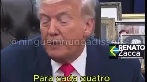 TRUMP ESCANCARA: LULA É PRESIDENTE LARANJA!