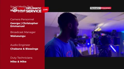 Diplomatic Service LIVE - ECG - The Jesus Nation Church - PROPHET SHEPHERD BUSHIRI 08.09.2025