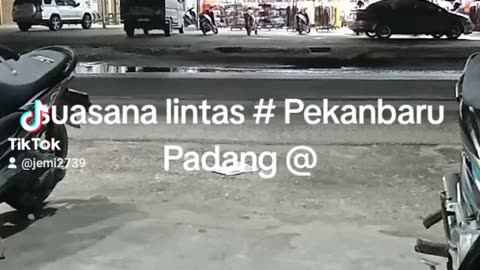 Suasana lintas Pekanbaru Padang