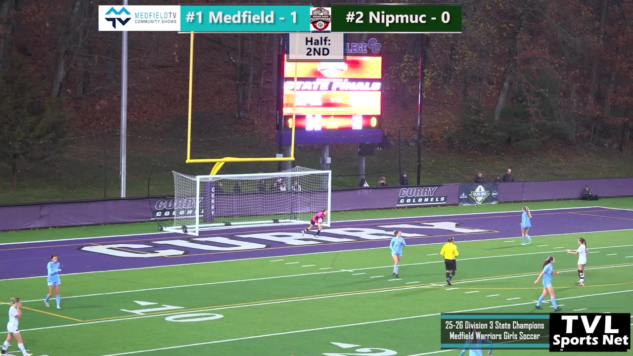 Medfield Warriors Girls Soccer talk winning 2025-26 D3 State Championship