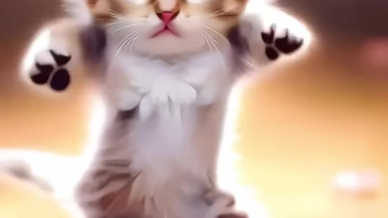 Dancing cat