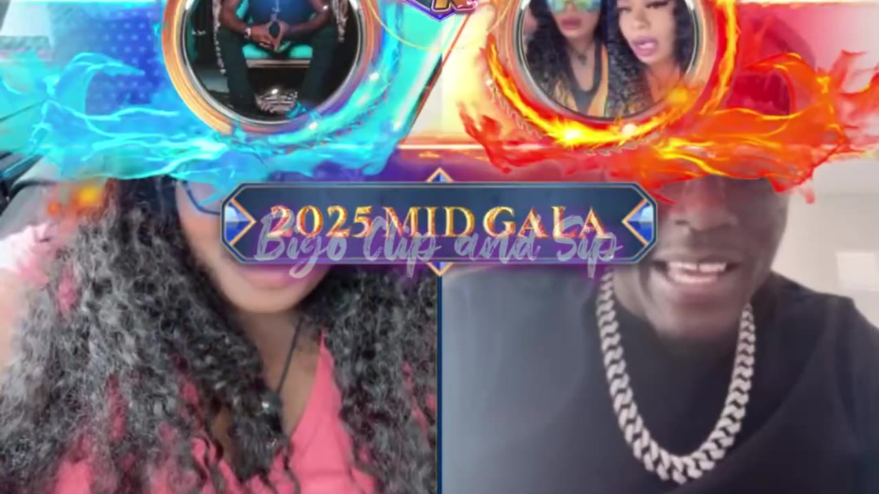 Moet lines Finesse n he adds Loozecannon who makes her look stupid 6/19/25 #bigoclipandsip