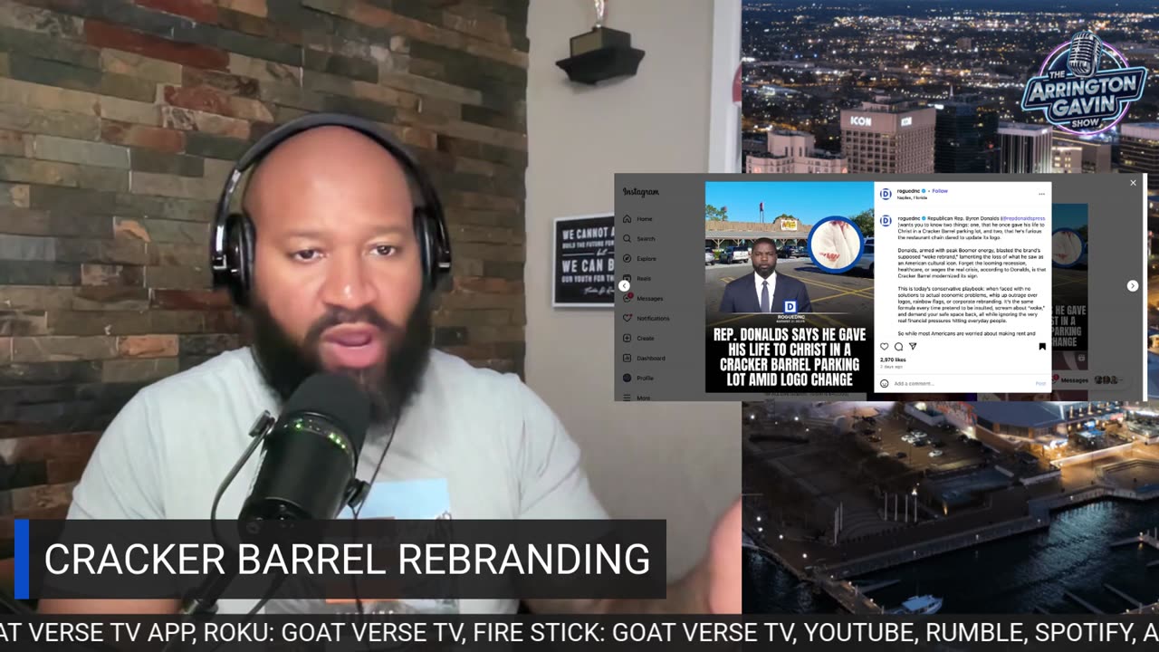 The Arrington Gavin Show "CRACKER BARREL'S CONTROVERSIAL REBRAND"